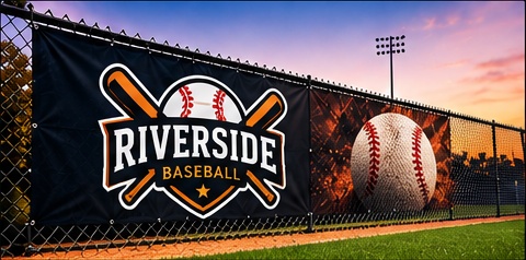 Mesh Fence Banners